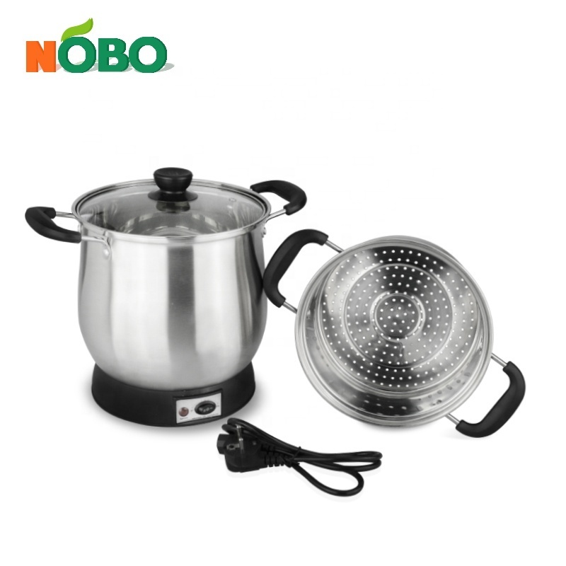 Private Label Thai Lao Rice Steamer Basket Multi Cooker Steam Pot Set Stainless Steel Sticky Rice Cooker