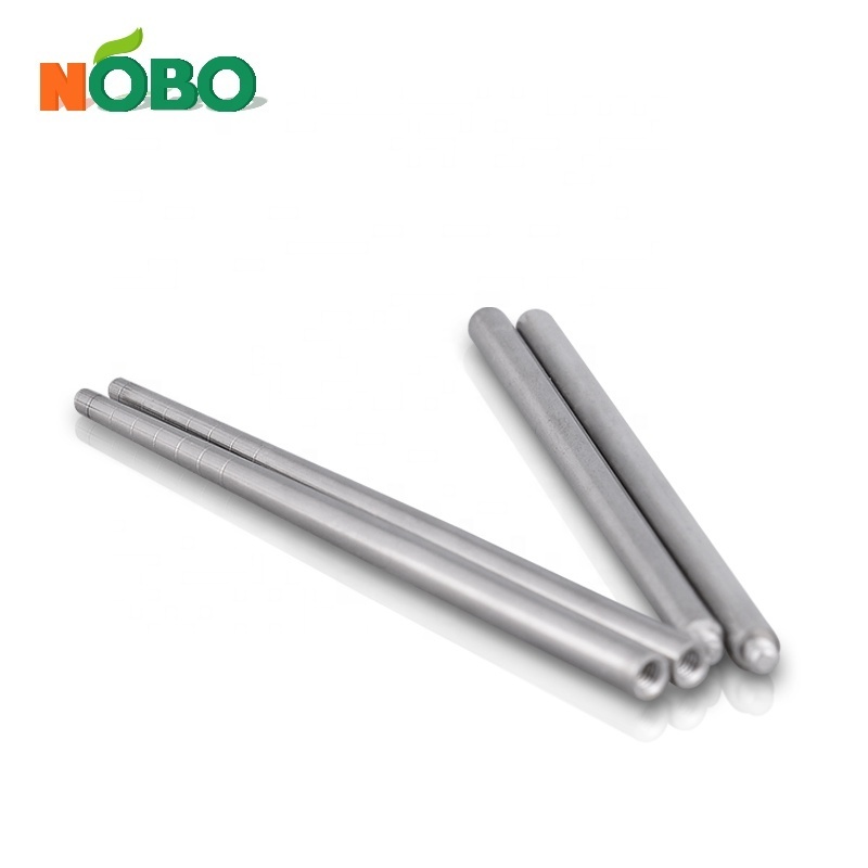 Factory bulk personalized portable metal japanese stainless steel collapsible chopsticks with logo