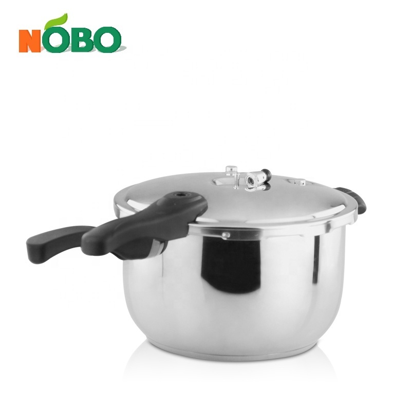 Multi-use Commercial Industrial Cooking Pot Stainless Steel Rice Pressure Cookers with Locking Handle