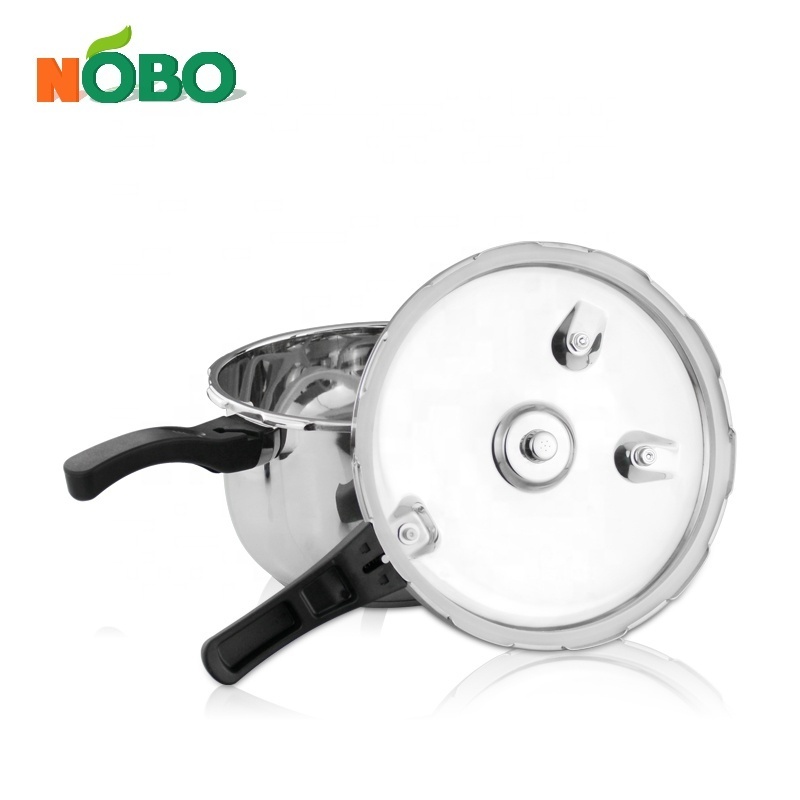 Multi-use Commercial Industrial Cooking Pot Stainless Steel Rice Pressure Cookers with Locking Handle