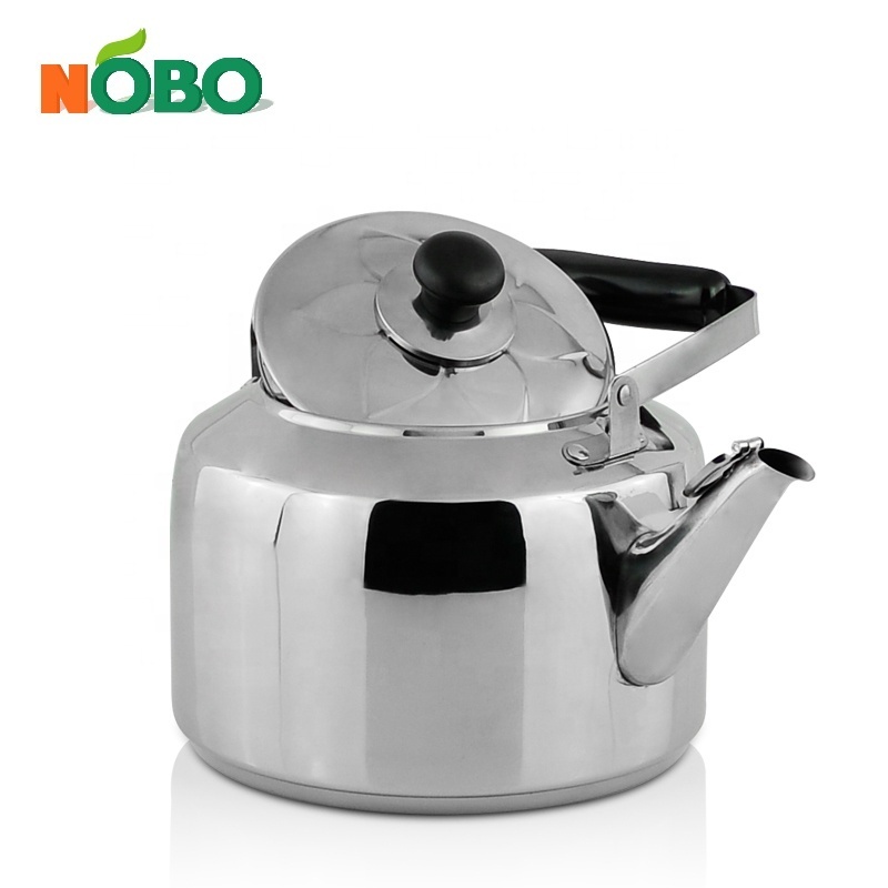 Wholesale stainless steel metal whistling large tea kettles stove top kettle