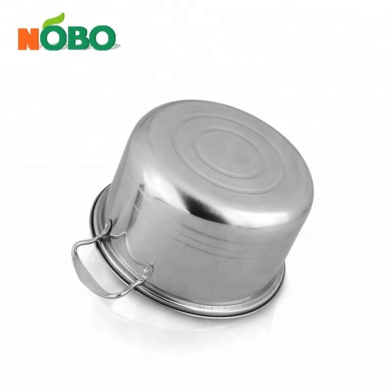 American style durability stainless steel industrial cooking pot