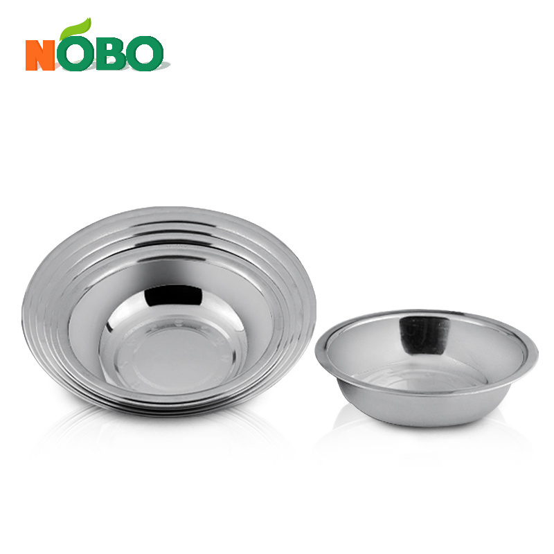 china factory stainless steel round wash basin with cheap price