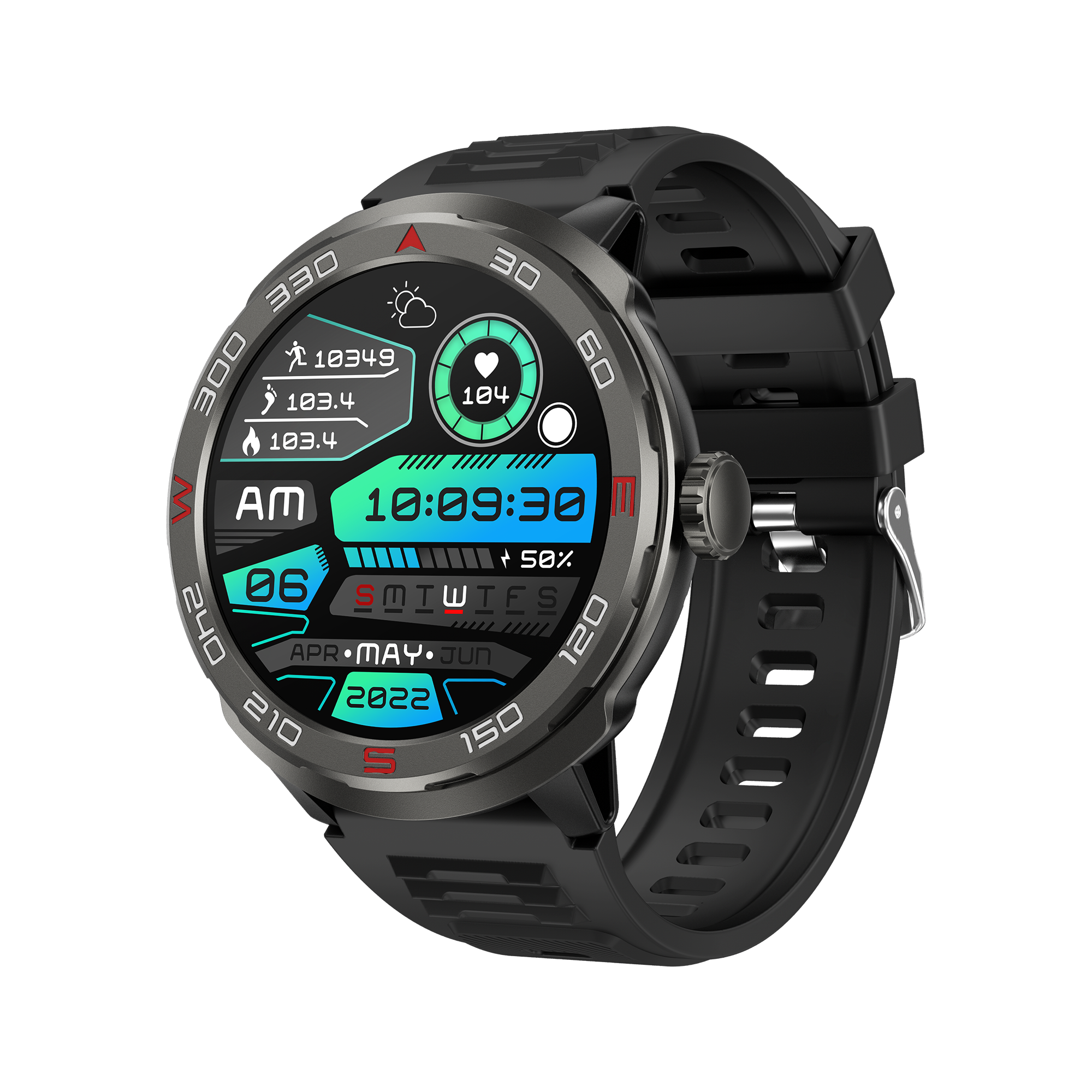 China Manufacturer Wholesale High Quality Men Wrist Smartwatch Sport Waterproof Phone Calling Smart Watch QS90