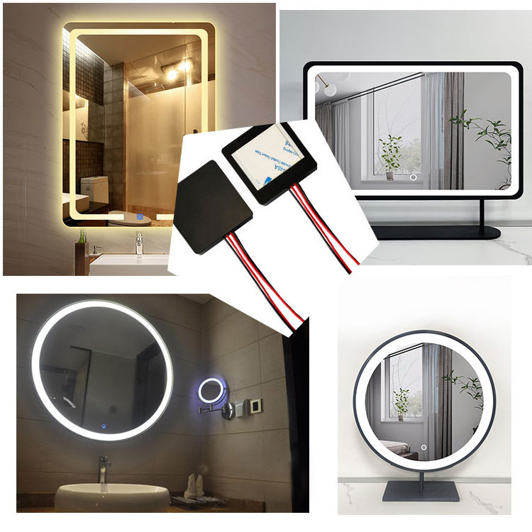 Bathroom Mirror Smart Sensors Touch Control Sensor On Off Switch 12v 24V Touch Mirror Switch