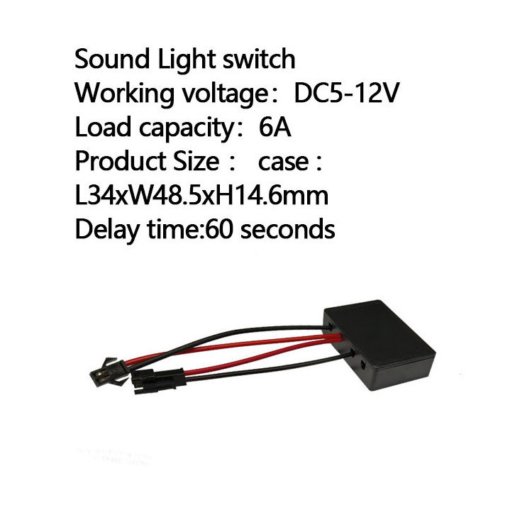 Sound Light Sensor Switch 12v Automatic On Off Street Light Switch Photo Control Sound Voice Sensor