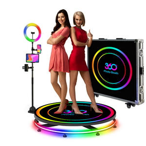 Manual Party Selfie Spinning Digital 360 Photo Booth Accessories Video Booth Vending Machines 360 Photobooth