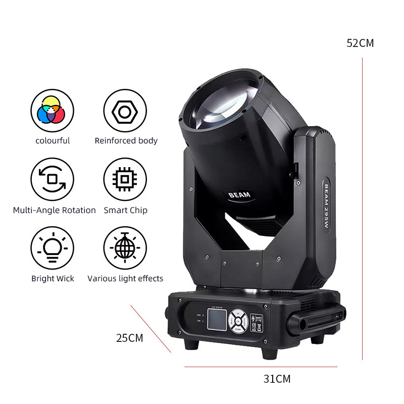 Moving Stage Light 295W 250w 14r Sharpy Beam Moving Head Light Led Beam Spot Wash Bsw Moving Head