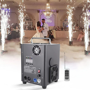 Remote Control Safe Cold Pyro Sprak Fireworks Machine Special Effect Fountain Waterfall Sparkler Cold Spark Machine