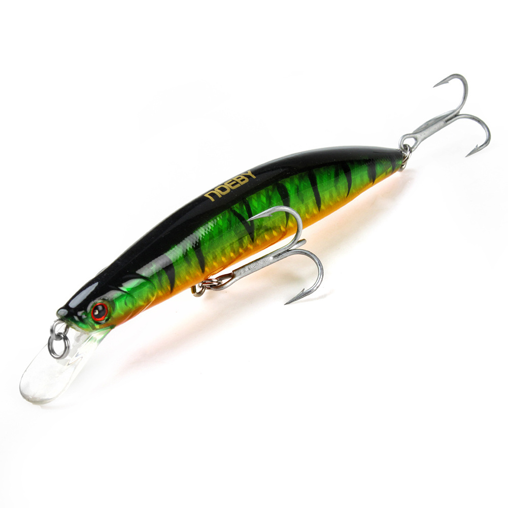 NOEBY 120mm 22g Floating Minnow Hard Bait Popper Fishing Lure With Moving Balls For Seawater Fishing