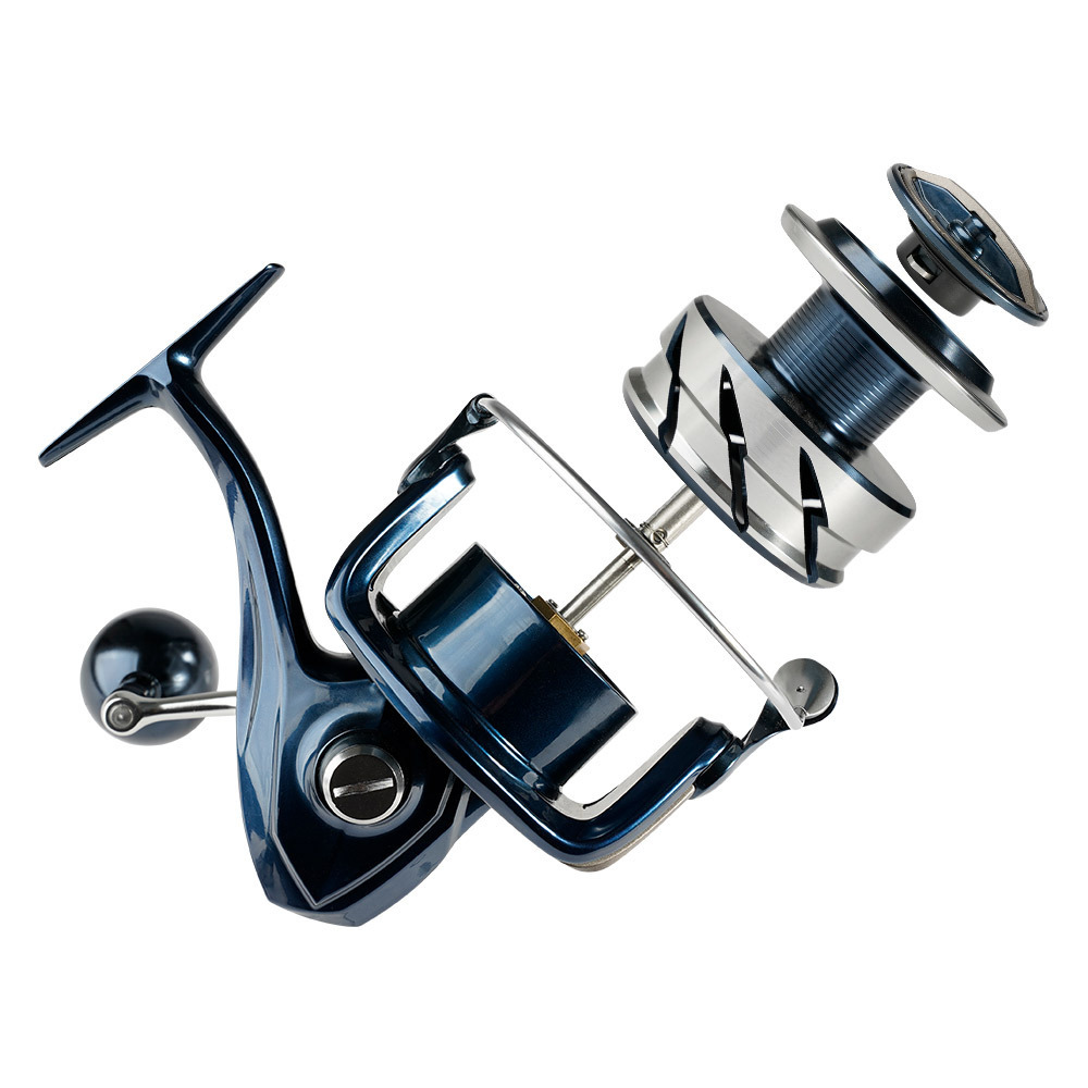 Waterproof 55LBs Max Drag  High Speed CNC Aluminum Body Corrosion Resistance Bearing System  Big Game Fishing Reel