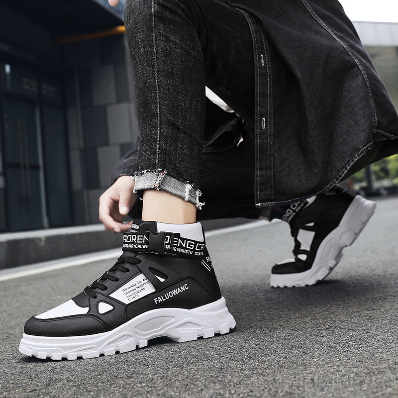 Top Quality Breathable Casual Walking Sports Men Fashion Sneakers Martin Boots