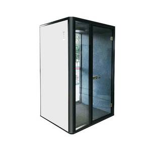 New design movable soundproof acoustic booth office phone pod office sleeping pod