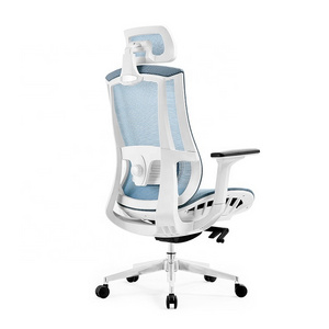 Comfortable armrest high back swivel mesh chair office desks and chairs