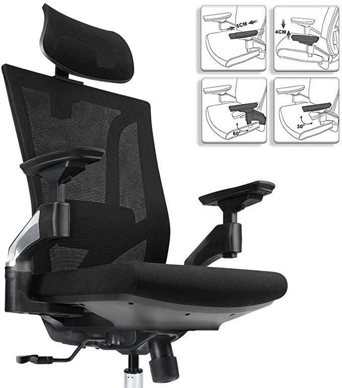 NOEL bifma executive factory price furniture design sillas de oficina computer mesh ergonomic office chair chairs