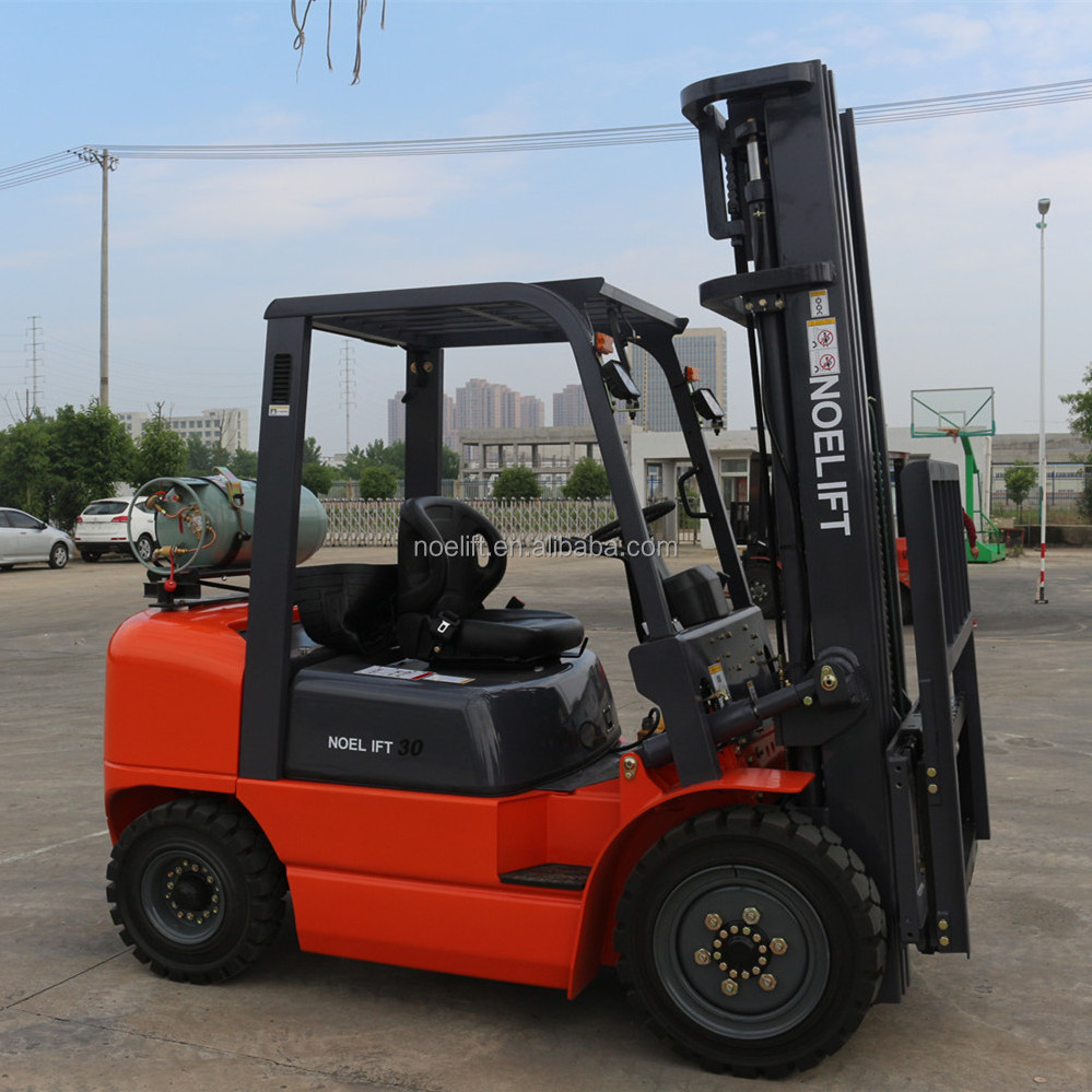 Forklift montacargas 3t 3m lpg gasoline forklift Gasoline LPG forklift Factory outlet