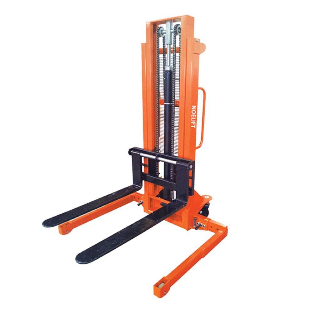 Tools 1 Ton 2 Ton Pallet Stacker Truck Lift Fork Hand Forklift