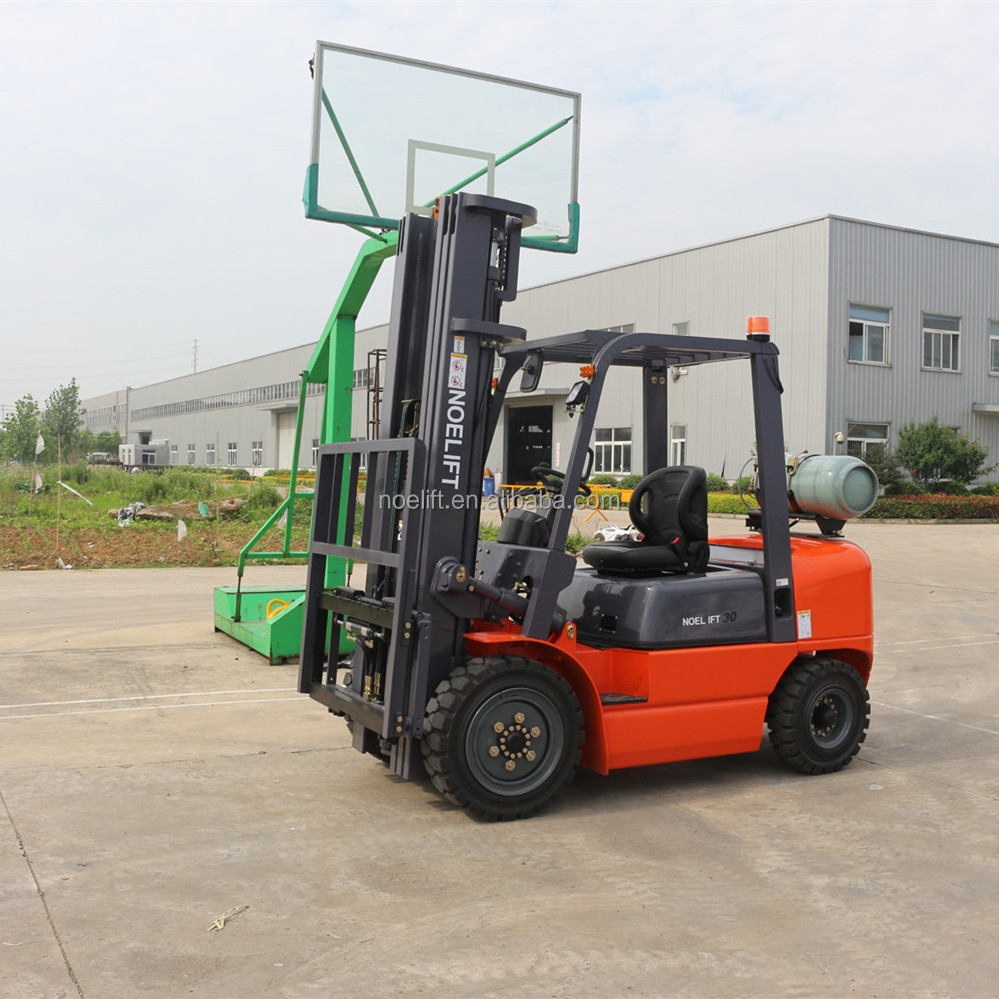 Forklift montacargas 3t 3m lpg gasoline forklift Gasoline LPG forklift Factory outlet