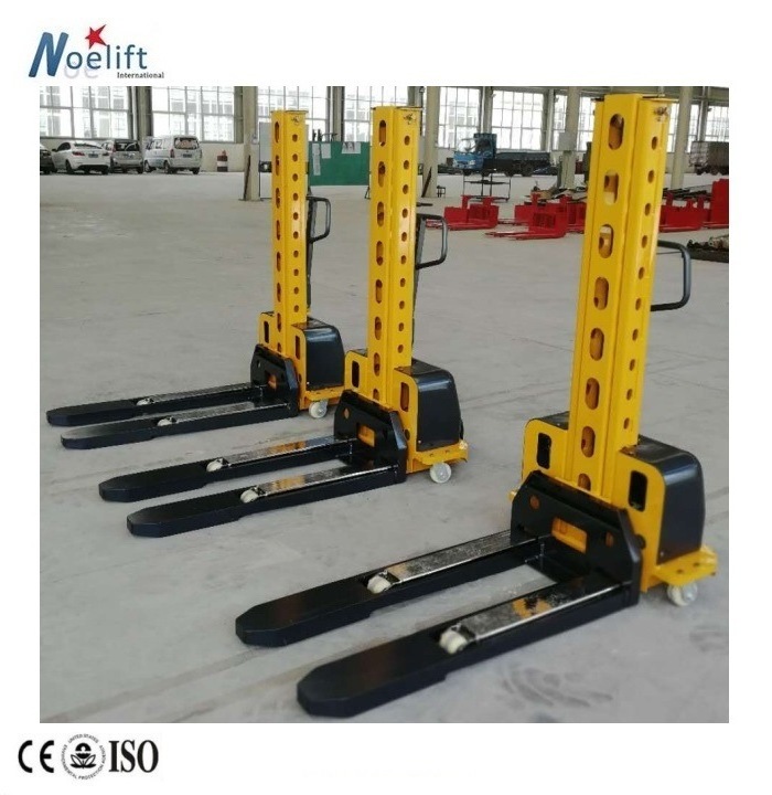 0.5ton capacity 1.3m  Portable self loading pallet lifter for Van car /trucks