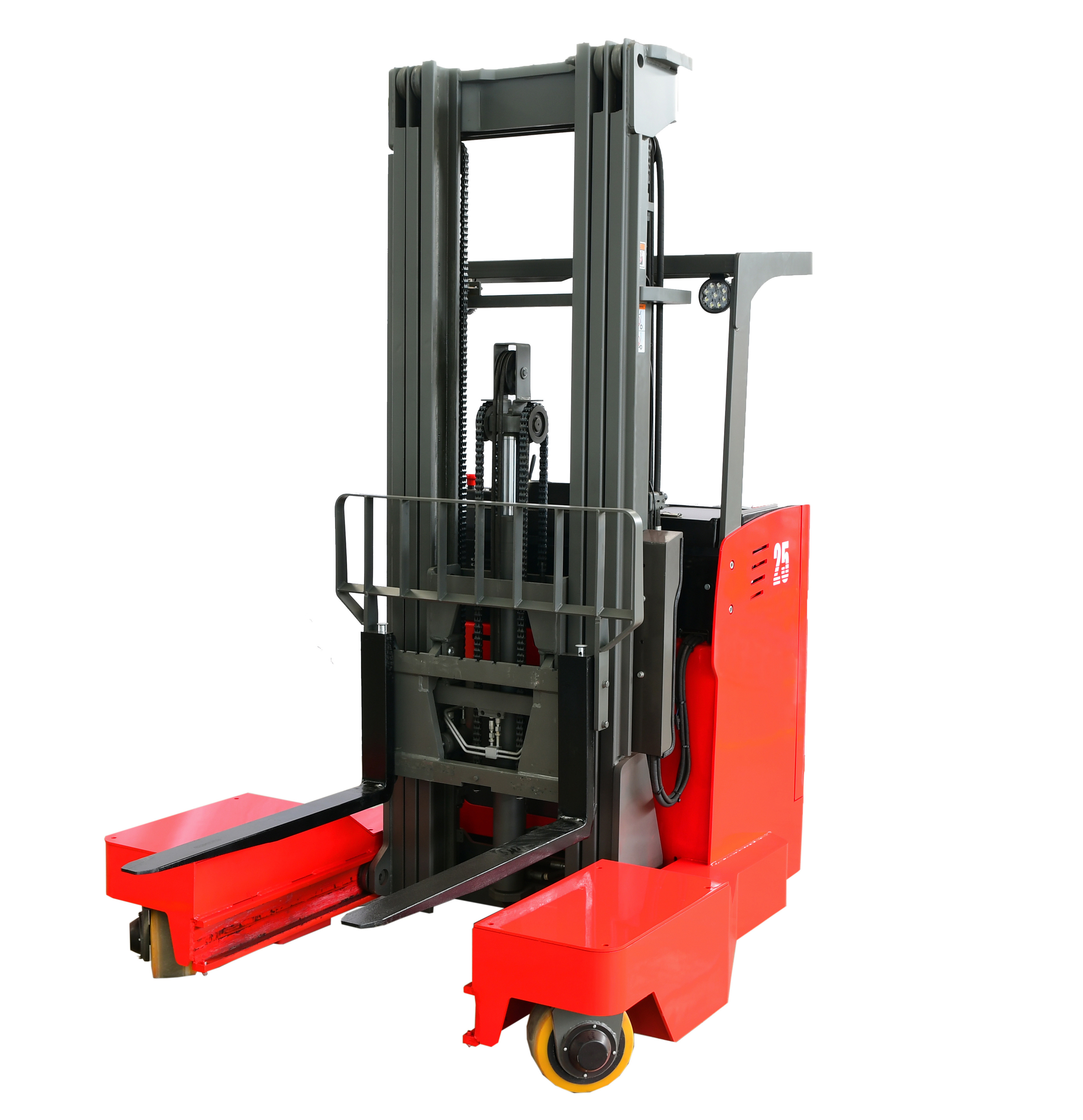 2ton 6m Electric Side Loader Reach Truck with CE similar Four-Forward Forklift