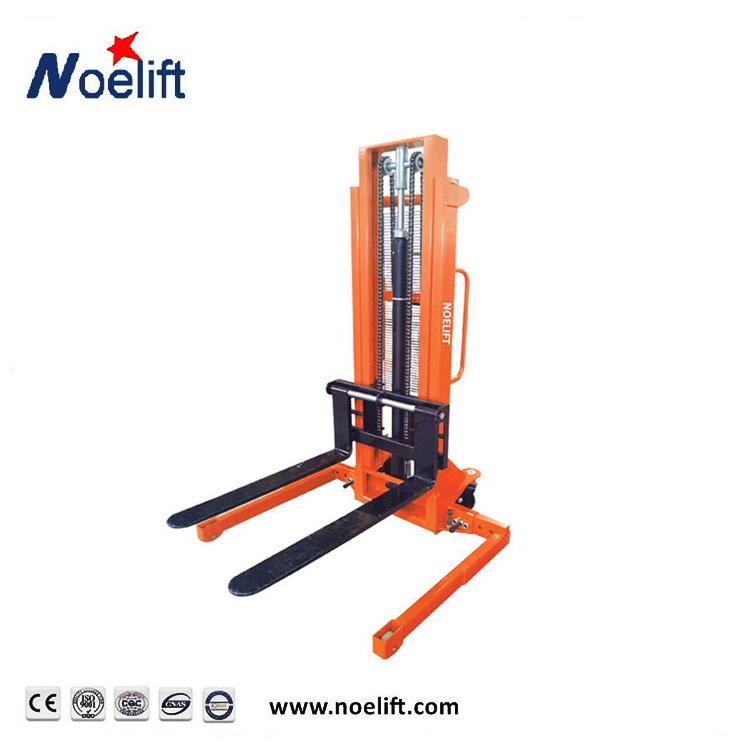 Tools 1 Ton 2 Ton Pallet Stacker Truck Lift Fork Hand Forklift