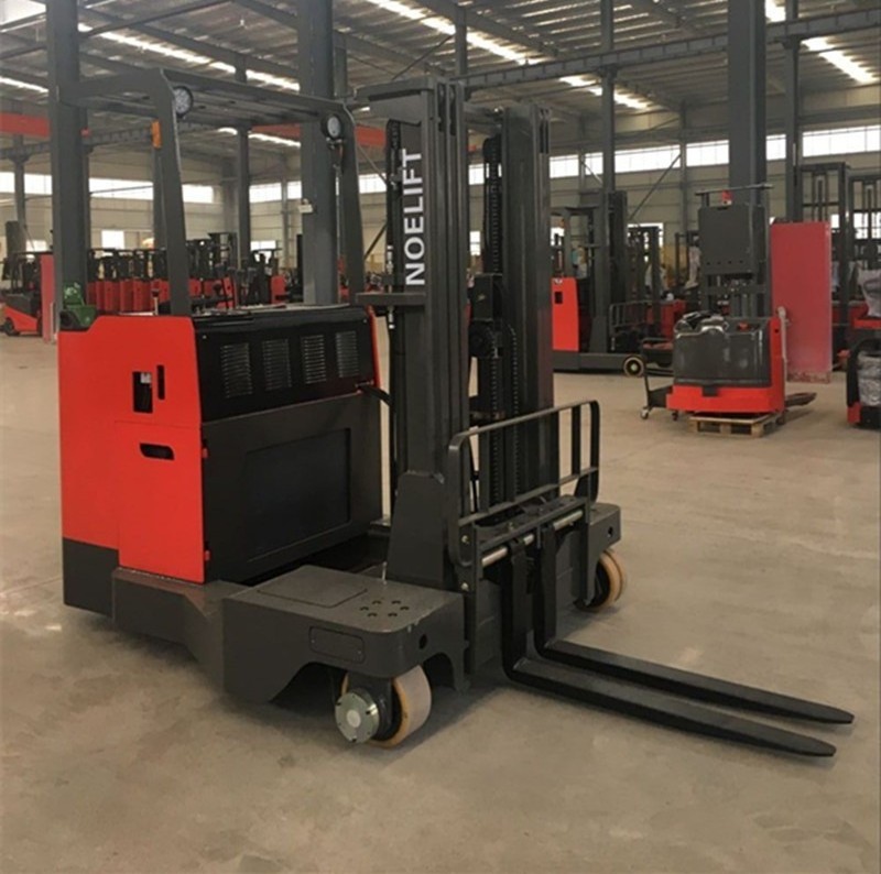 2ton 6m Electric Side Loader Reach Truck with CE similar Four-Forward Forklift