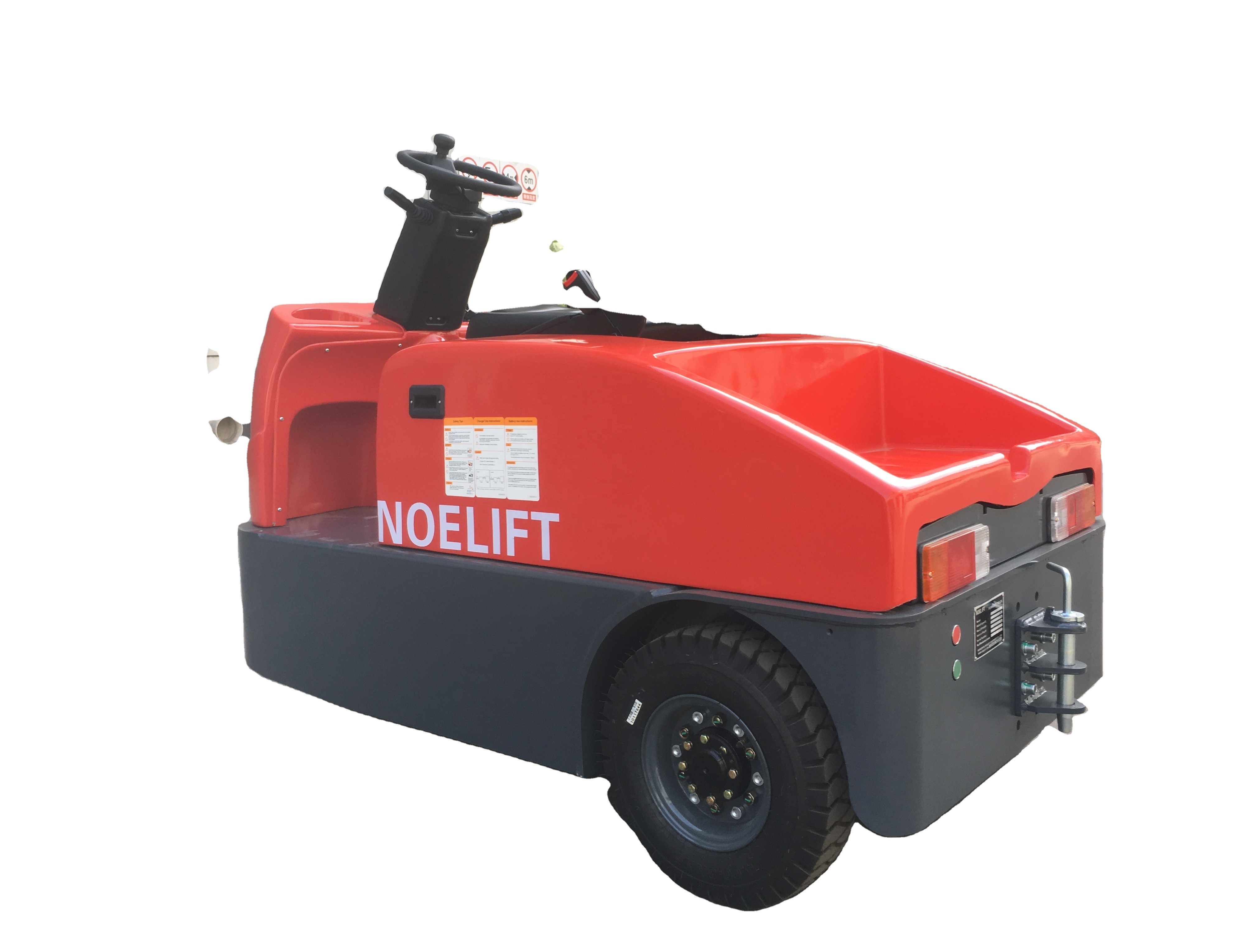 electric tow truck airport baggage handling