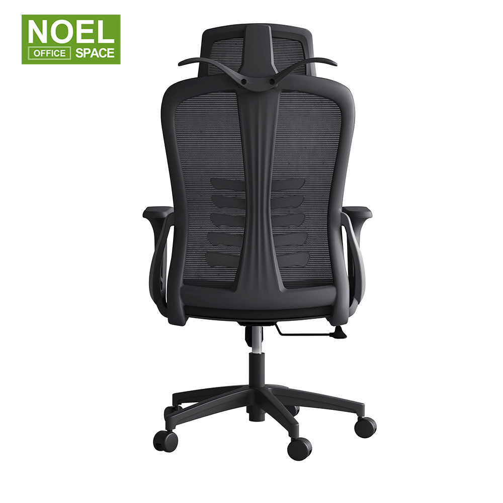 China Manufacture Modern Ergonomic Swivel Computer Home Office Chair With Black Mesh Fabric