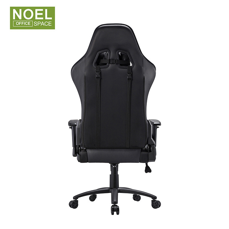 Custom Ergonomic Gaming Chair Wholesale PU Metal Office and Home Office Furniture for PS4 PC Racing Rolling Workstation RGB