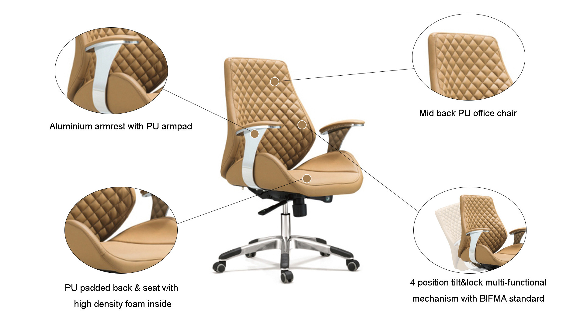 Rocking Cheap Heavy Duty Ergonor Pu Leather Office Chairs On Sale Prices Executive Swivel Chair