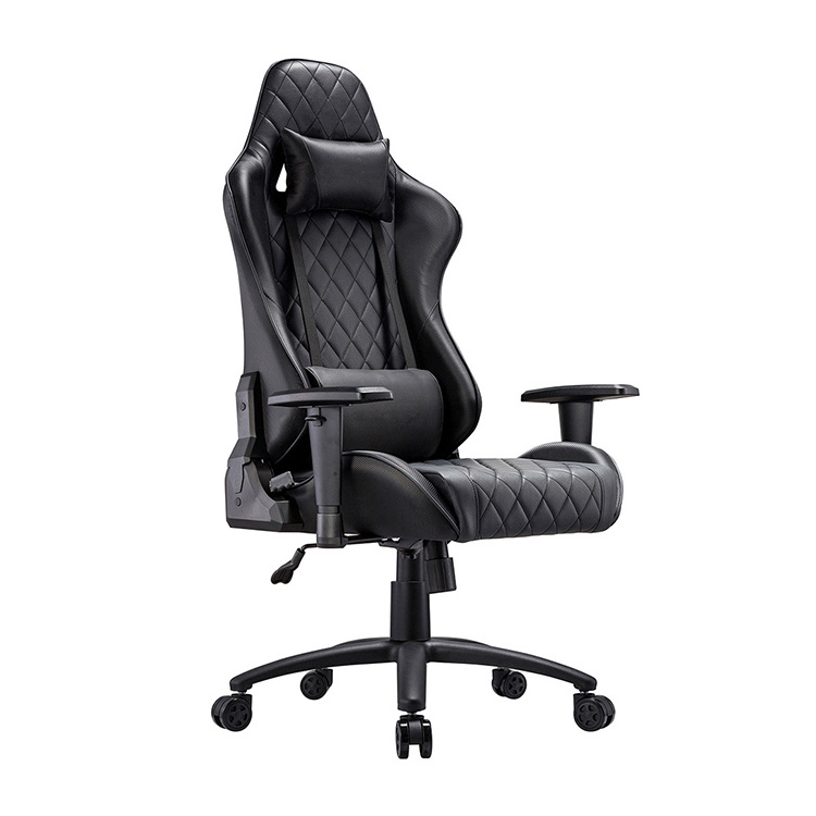 Custom Ergonomic Gaming Chair Wholesale PU Metal Office and Home Office Furniture for PS4 PC Racing Rolling Workstation RGB