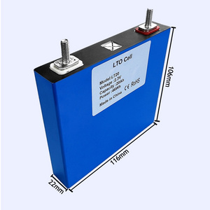 Brand new 20000 Cycle life LTO 20ah 2.3V toshiba Prismatic SCIB LTO lithium titanate battery with wholesale price