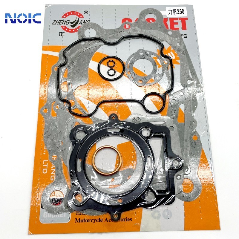 hot sales motorcycle accessories top half gaskets set lifan 125cc motorcycle spare parts complete full gasket