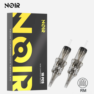 NOIR MOQ1000 RM Tattoo Cartridge Needle 100% Sterilized Disposable M1 RS RM RL Tattoo Needle Cartridges Direct Sale