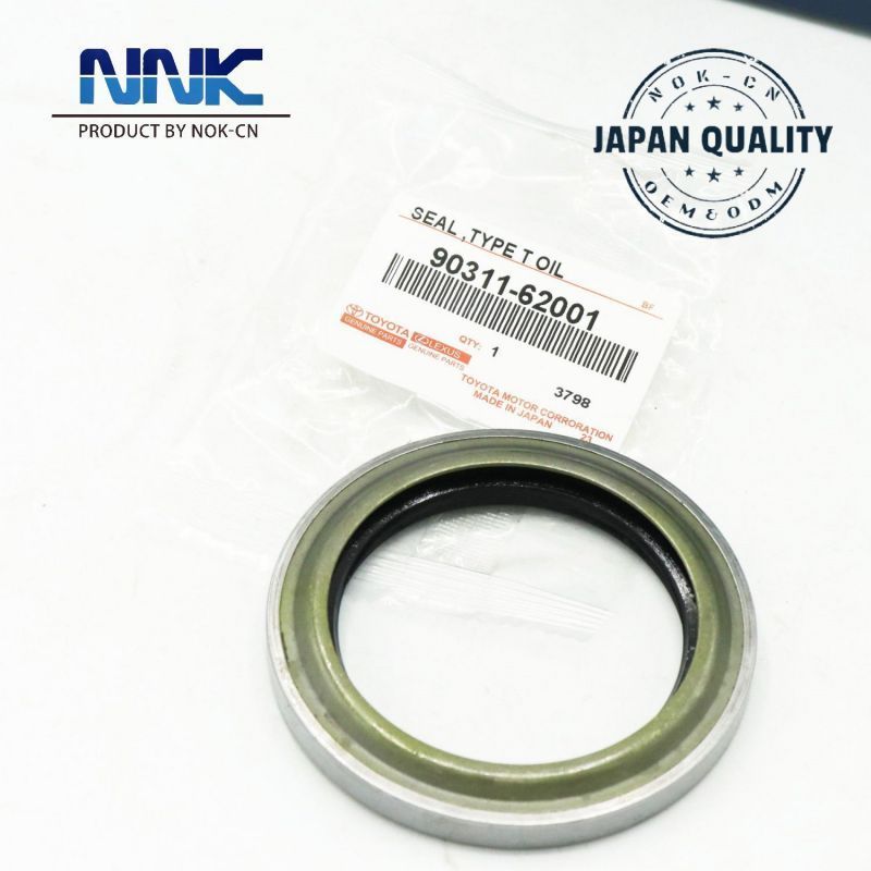 NNK High Quality Oil Seal OEM 90311-62001 AA8098E For Front Axle Hub Lexus Part Wheel Bearing Oil Seal 62*85*8/10 For Toyota