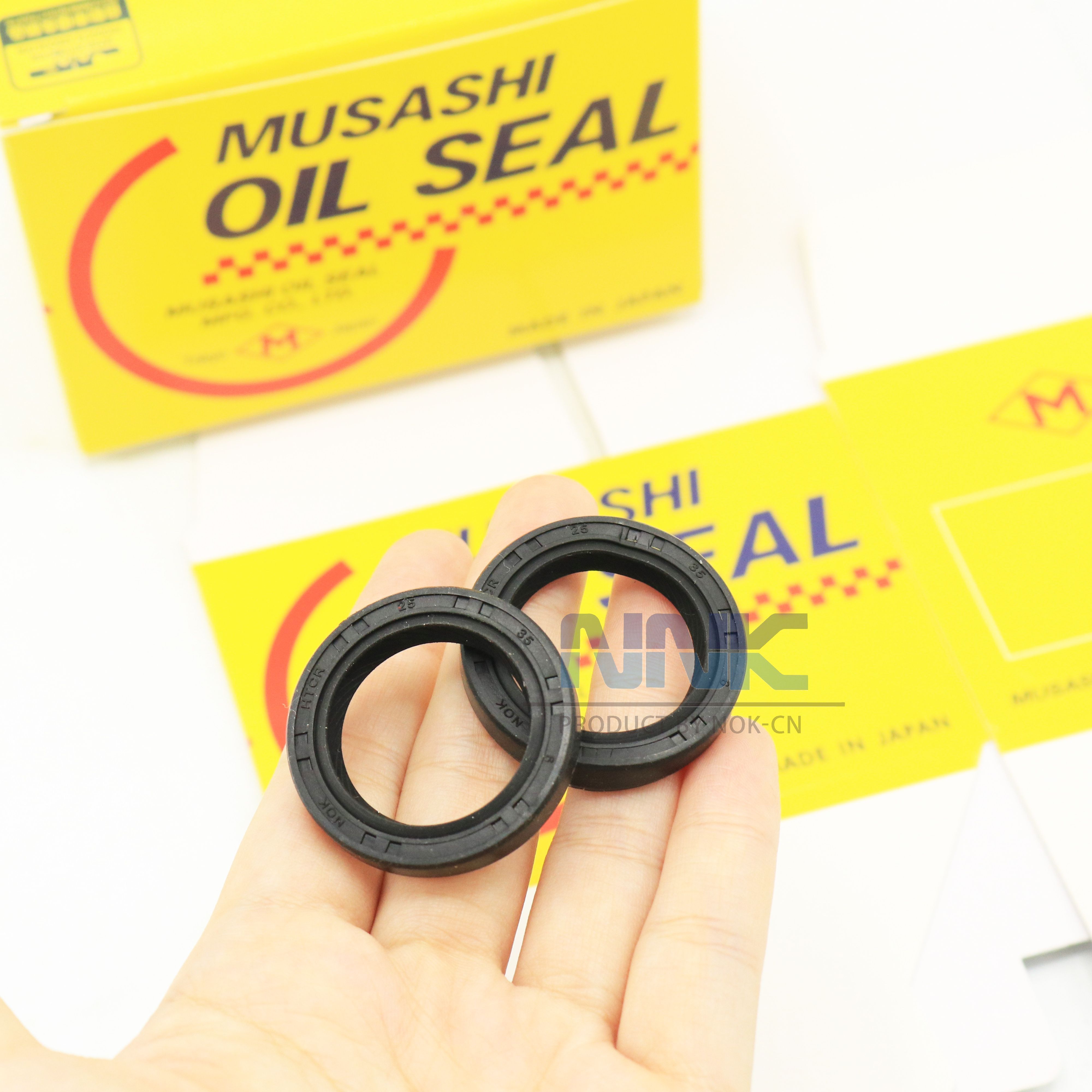 Musashi 25*35*6 Metric Oil Shaft Seal HTCR type Oil Seals Shaft Seals For Hydraulic Pump High Pressure