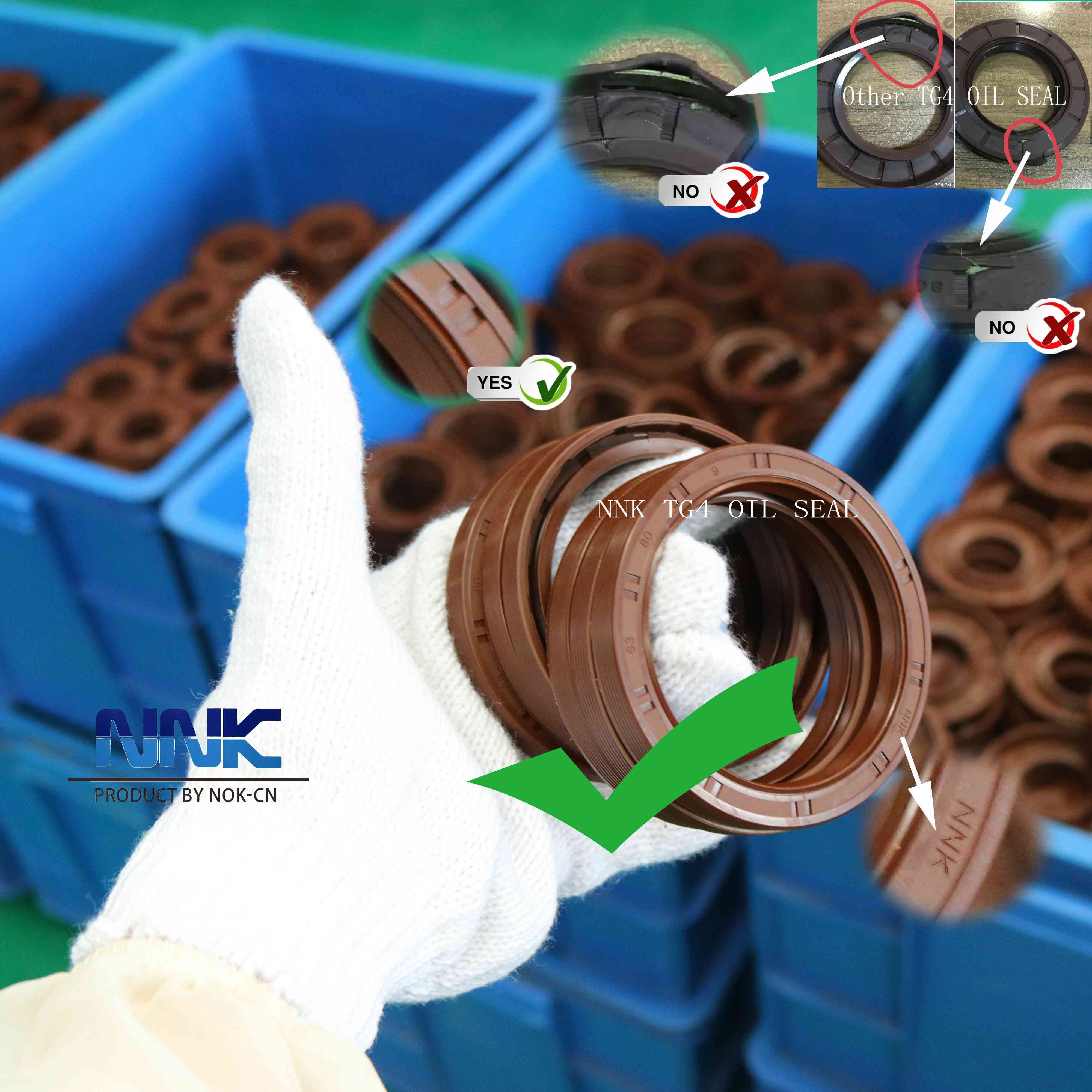 TC TG TG4 TB SC double single lip NBR FKM Fluorine rubber skeleton oil seal factory manufacturer