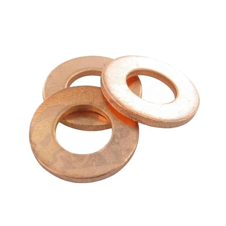 540 Pcs Copper Washer Assortment -Seal Gasket Ring Copper Gasket Copper Washer Kit