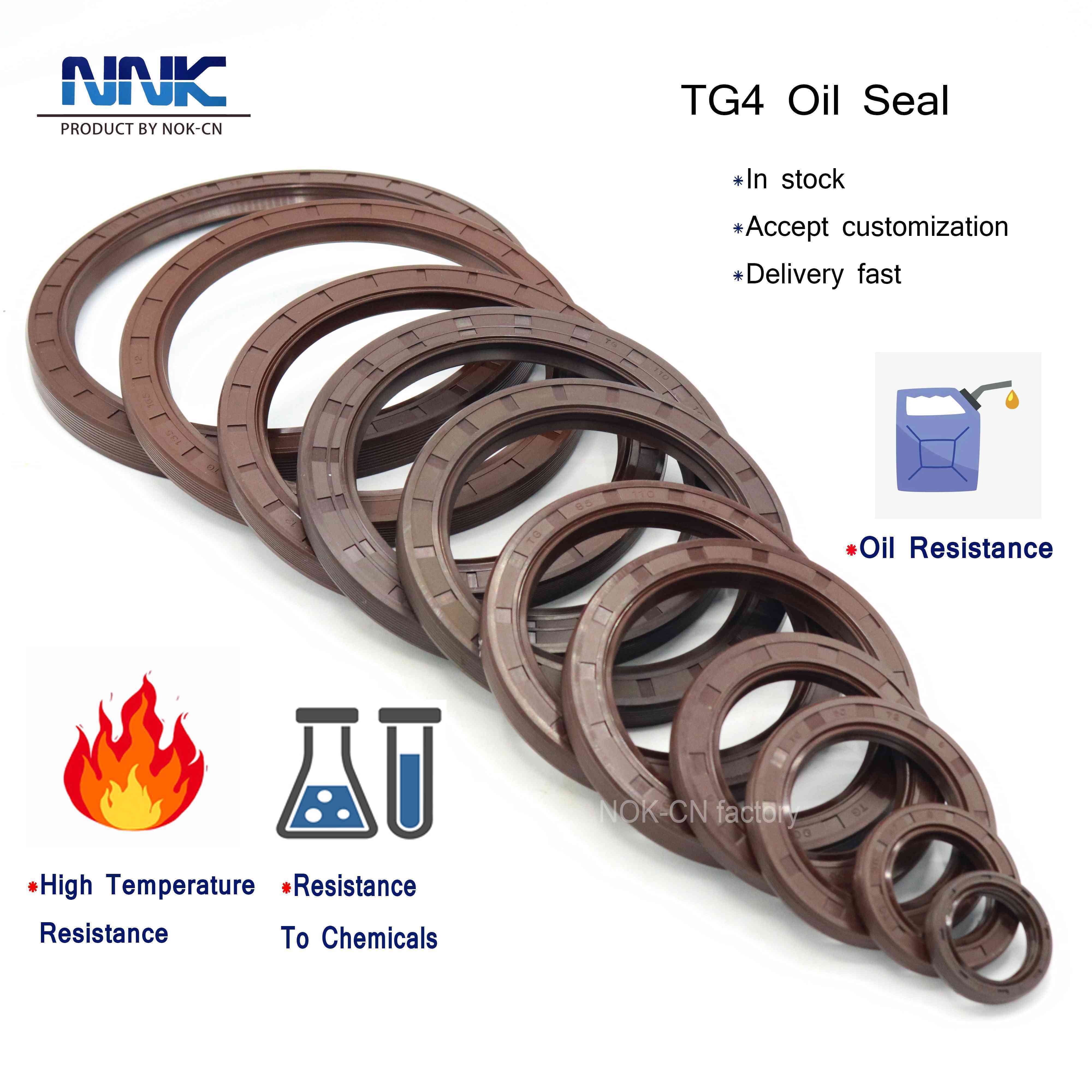 TC TG TG4 TB SC double single lip NBR FKM Fluorine rubber skeleton oil seal factory manufacturer