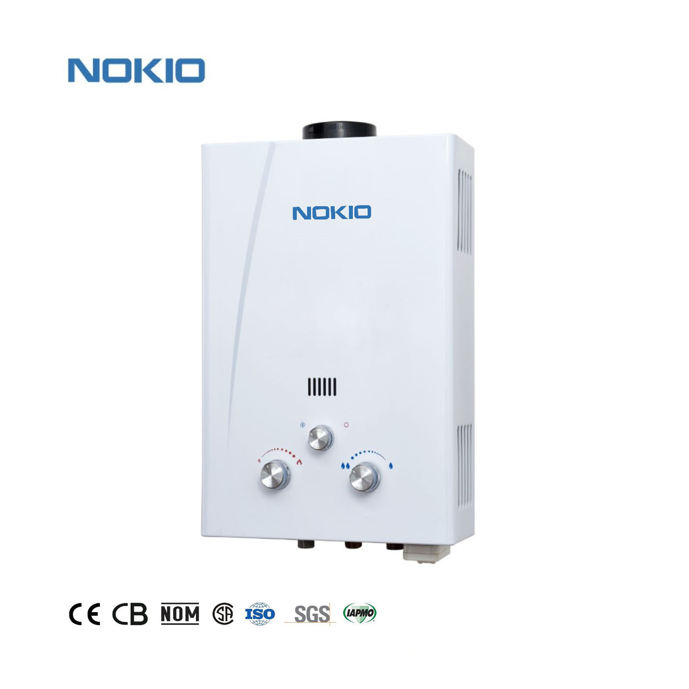 NOKIO China Supplier Tankless Instantaneous Gas Water Heater  Low Price Indoor Home Water Heater