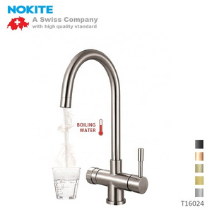 316 304 Stainless Steel boiling water Kitchen Tap 3 in 1 Hot Drinking water faucet