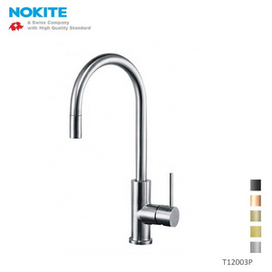 Traditional Goose neck 304 316 Solid Stainless Steel Kitchen tap/ lead free Health Water Mixer faucet