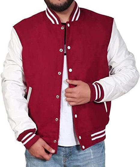 High Quality Custom Winter Wool Leather Letterman Men's Varsity Jackets Fraternity Kids Baseball Jackets