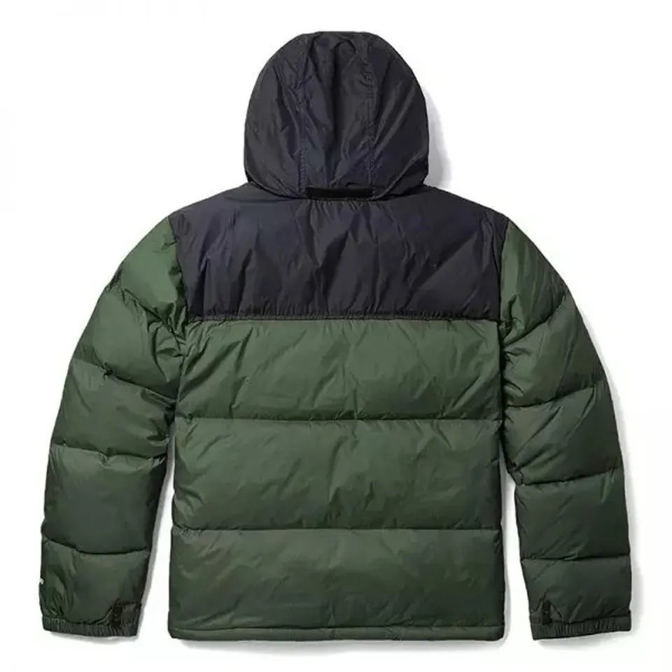 550 Polyester Wadding Custom Puffer Down Jackets Nylon/Polyester Puffer Down Jackets At NOKI WEARS