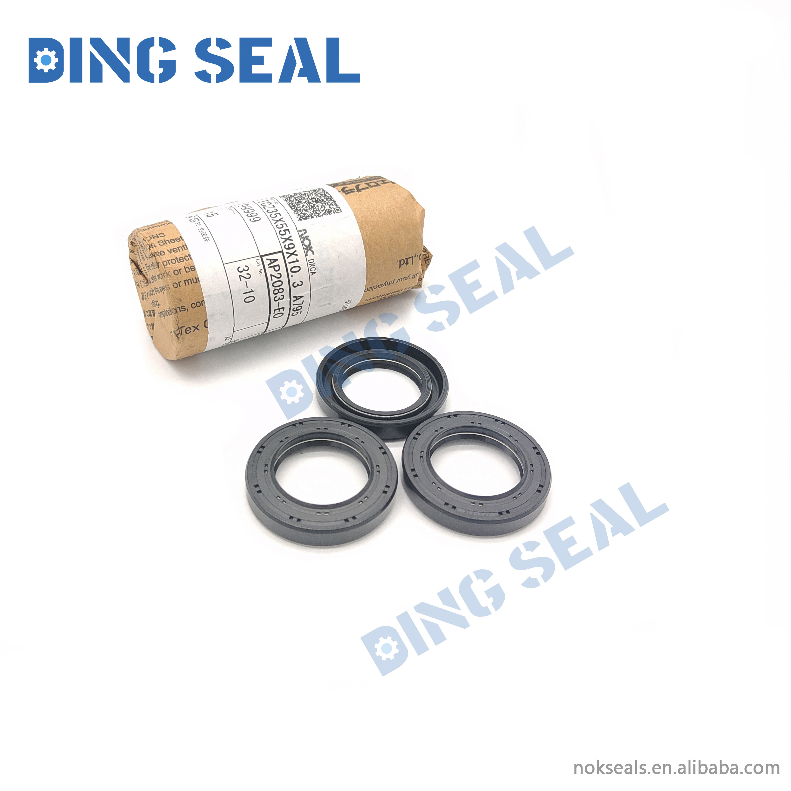 AP2083-E0 AP2083E TCZ 35*55*9*10.3  NBR NOK Original, High Pressure Oil Seal for Hydraulic Pump Swing Motor Travel Motor