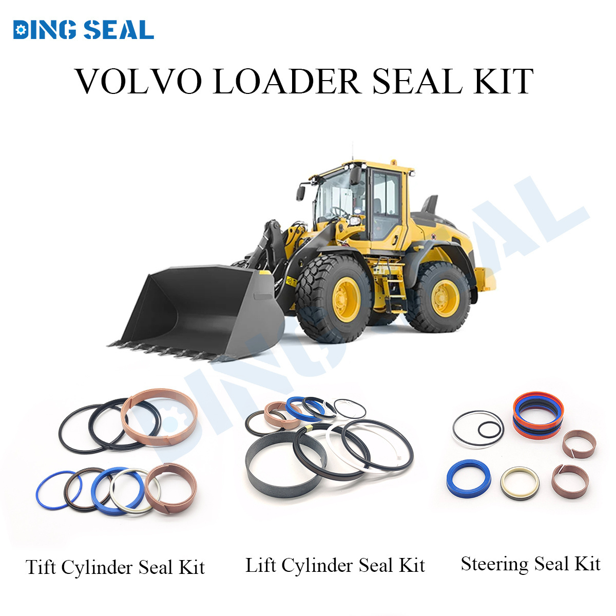 Lift Cylinder Seal Kit VOE 11999894 Seal Kit For VOLVO Loader L120C