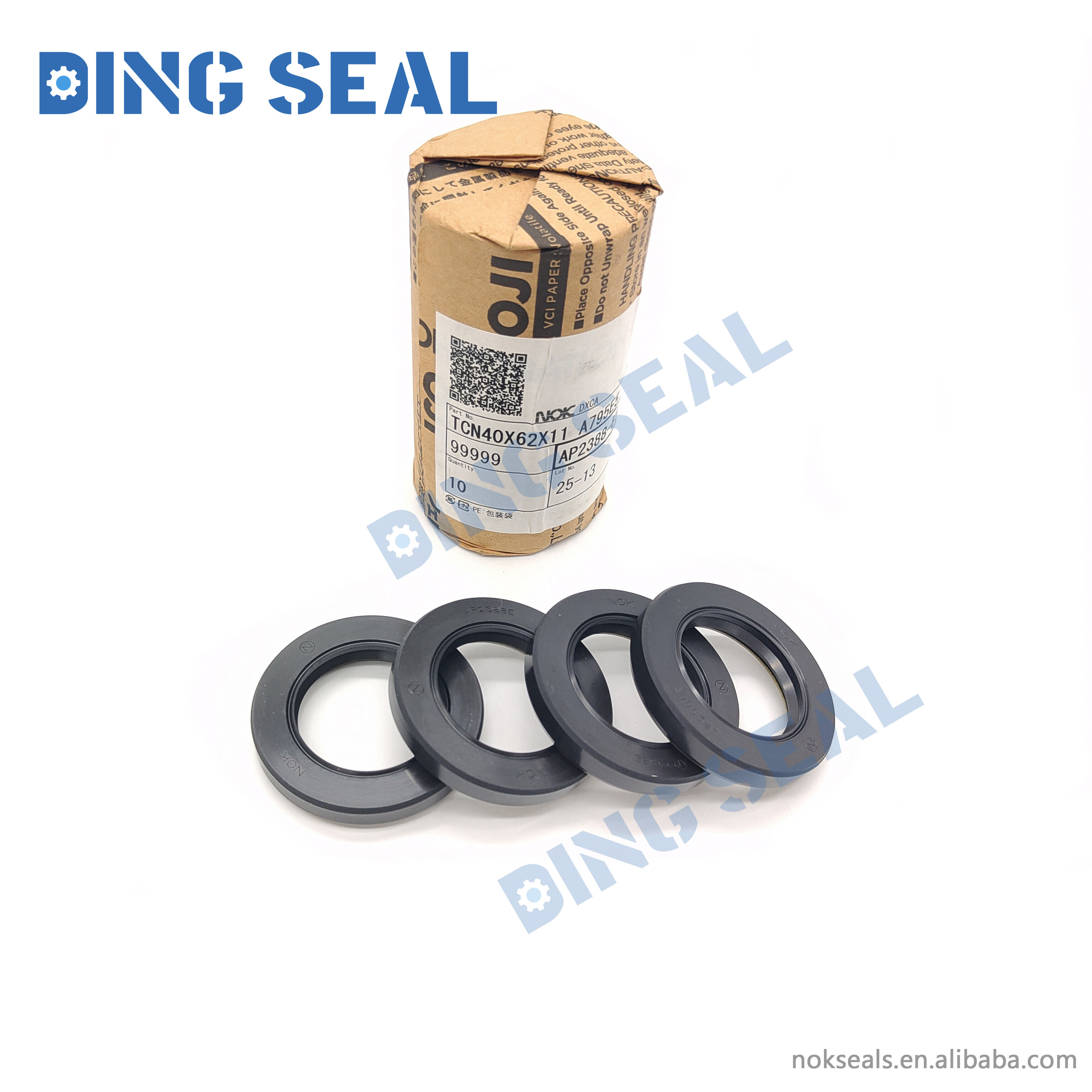 AP2388-E5  AP2388E TCN 40*62*11 NBR NOK Original, High Pressure Oil Seal for Hydraulic Pump Swing Motor Travel Motor