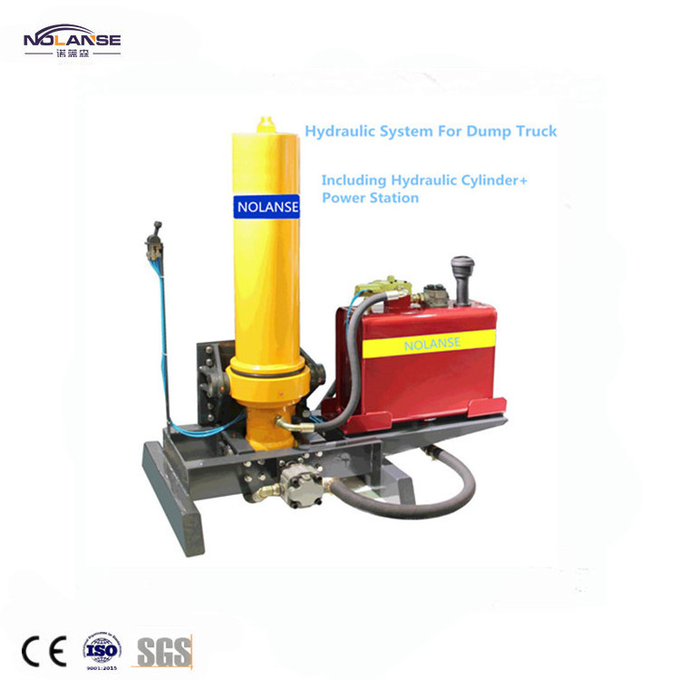 NOLANSE Hydraulic Lift Cylinder Dump Truck Lift Cylinder Tail gate Lift Long Stroke Hydraulic Cylinder