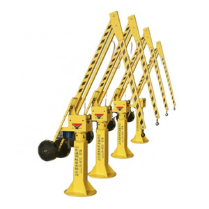 Arm Folded Lifting Tools 1500kgs Balance Jib Crane JB Flexi Cranes For CNC Machine Shop