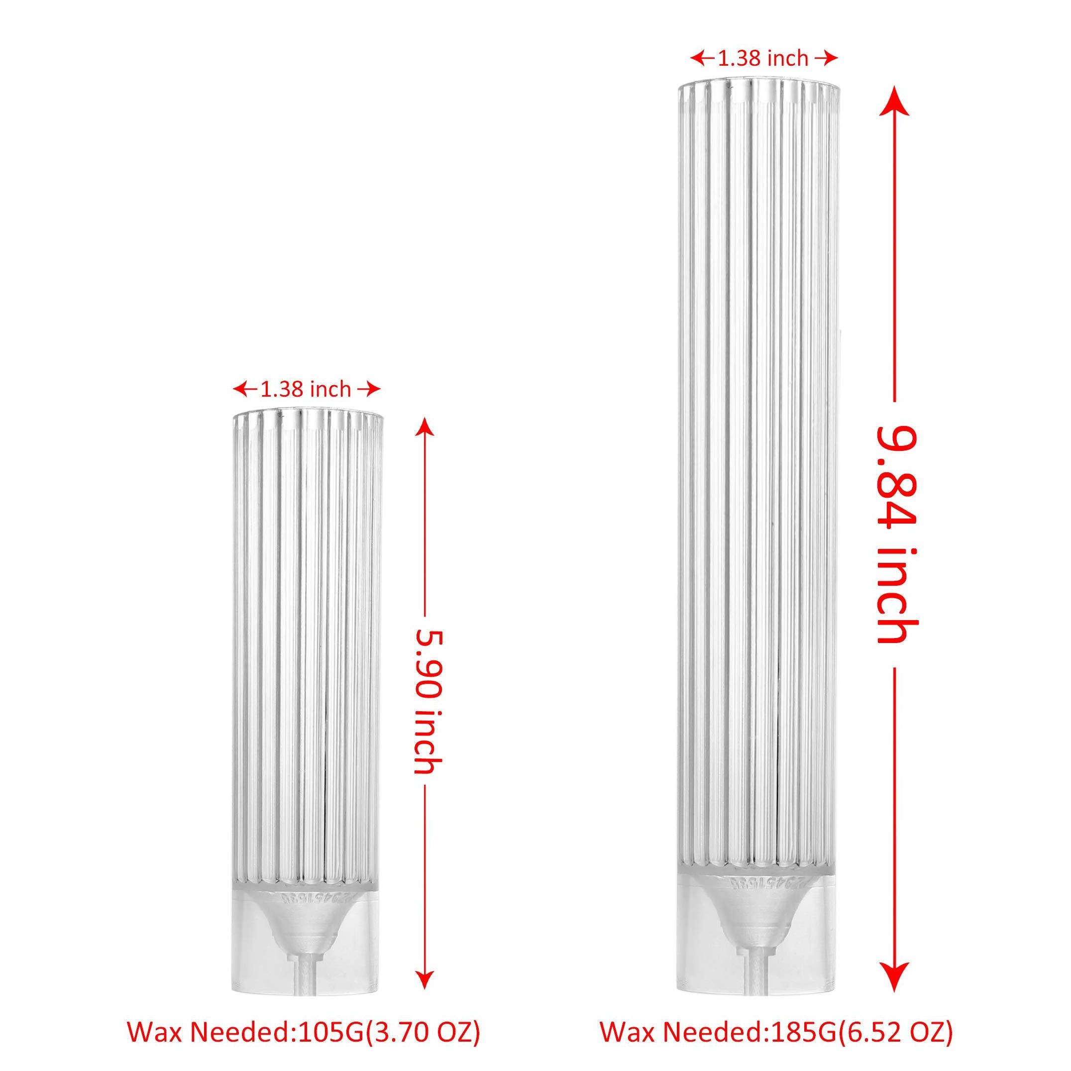 Hot Sale Plastic Candle Molds for Candle Making